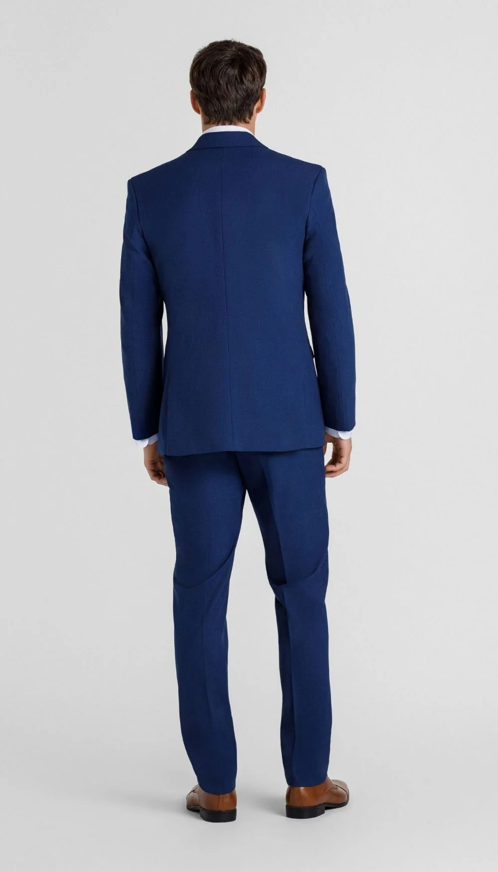 Trim Fit 2 Piece Suit Indigo - Image 4