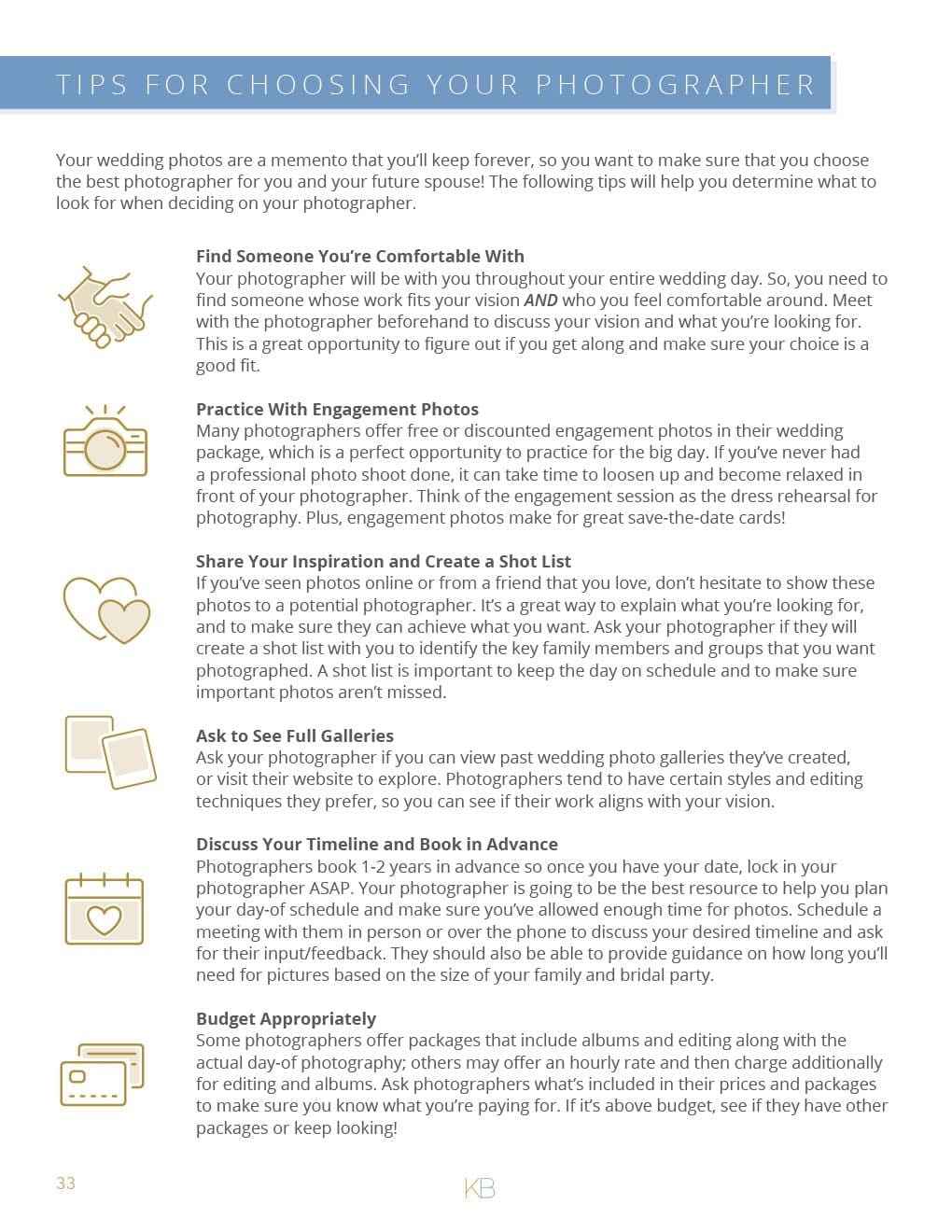 Wedding Planning Book & Checklist - Image 7