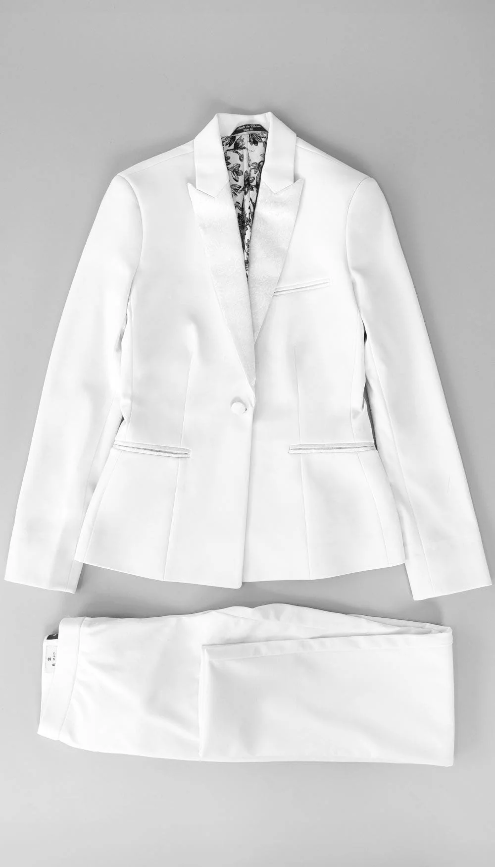 Women's Suit 2 Piece Ivory - Image 5